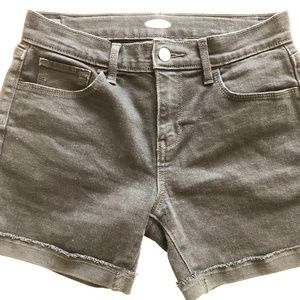 Black Denim Old Navy Shorts
